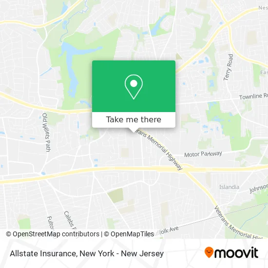 Allstate Insurance map