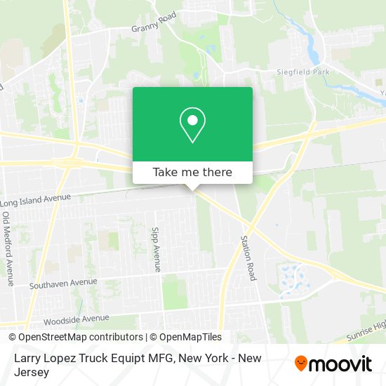 Mapa de Larry Lopez Truck Equipt MFG