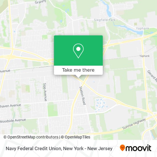 Navy Federal Credit Union map