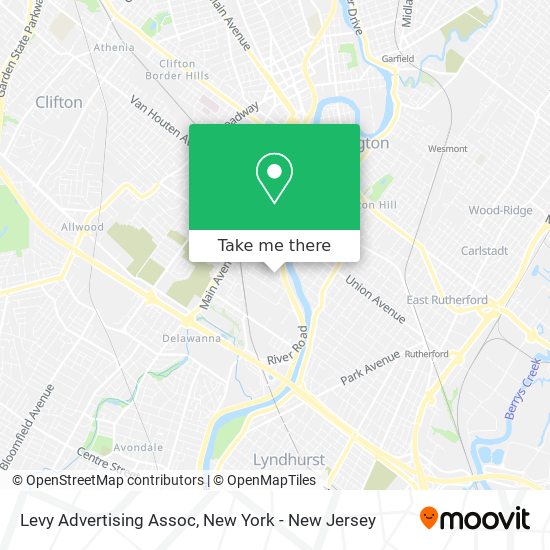 Levy Advertising Assoc map