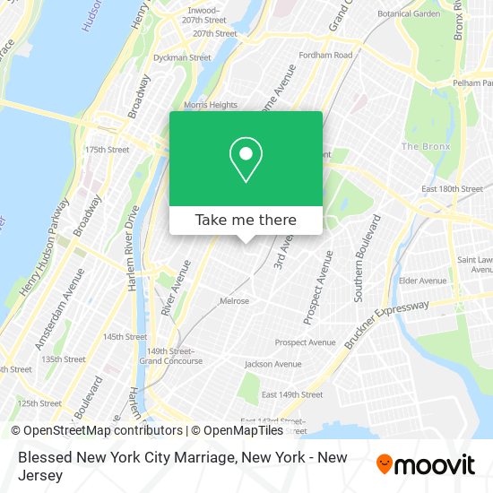 Mapa de Blessed New York City Marriage