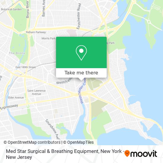 Mapa de Med Star Surgical & Breathing Equipment