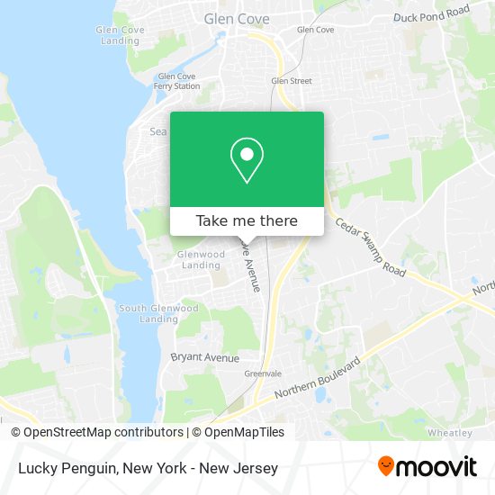 Lucky Penguin map