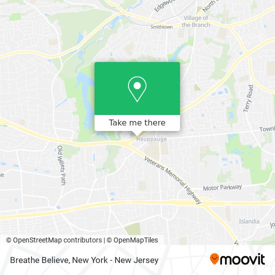 Breathe Believe map