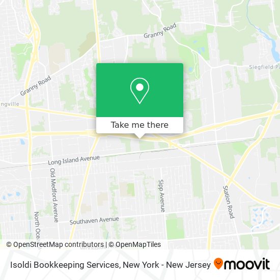 Isoldi Bookkeeping Services map