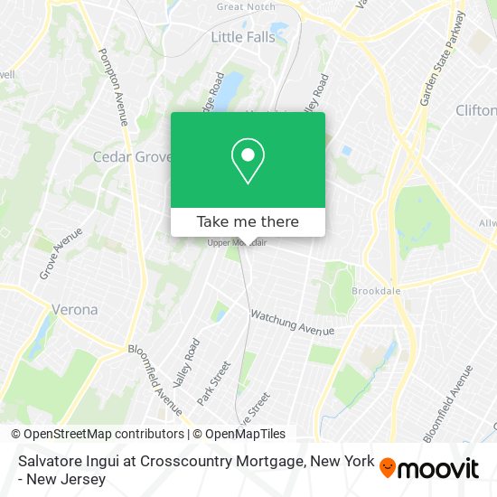 Mapa de Salvatore Ingui at Crosscountry Mortgage
