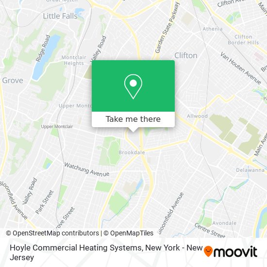 Hoyle Commercial Heating Systems map