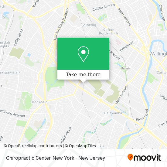 Chiropractic Center map