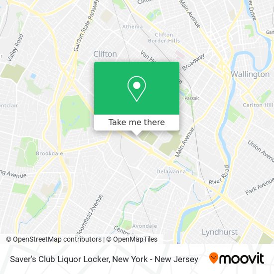 Saver's Club Liquor Locker map