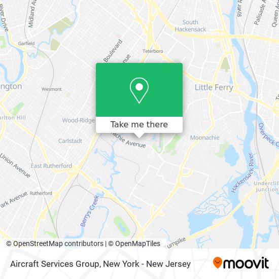 Aircraft Services Group map