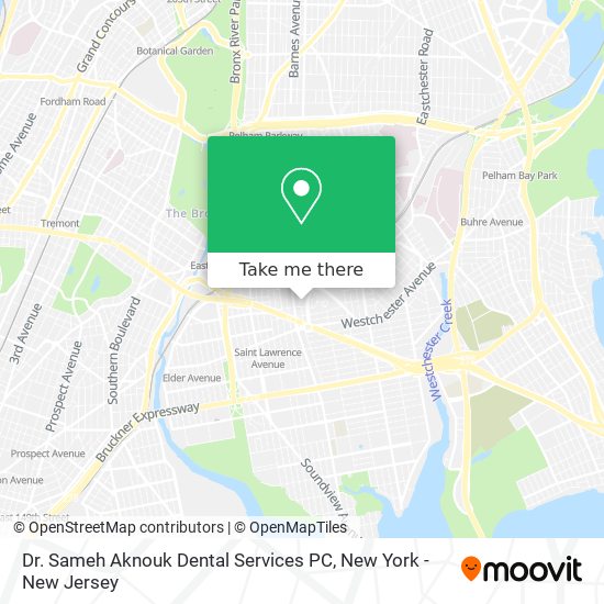 Mapa de Dr. Sameh Aknouk Dental Services PC