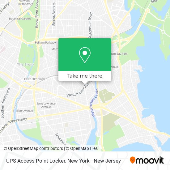 Mapa de UPS Access Point Locker