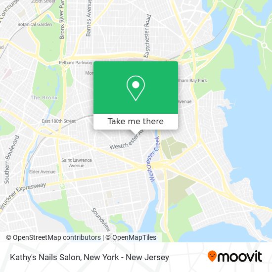 Mapa de Kathy's Nails Salon