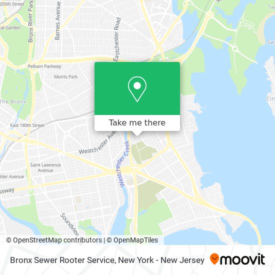 Mapa de Bronx Sewer Rooter Service
