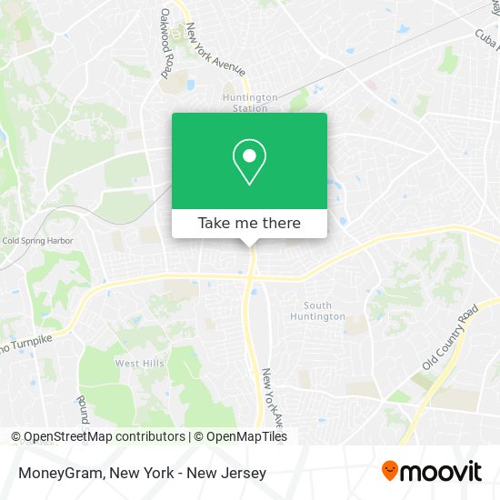 MoneyGram map