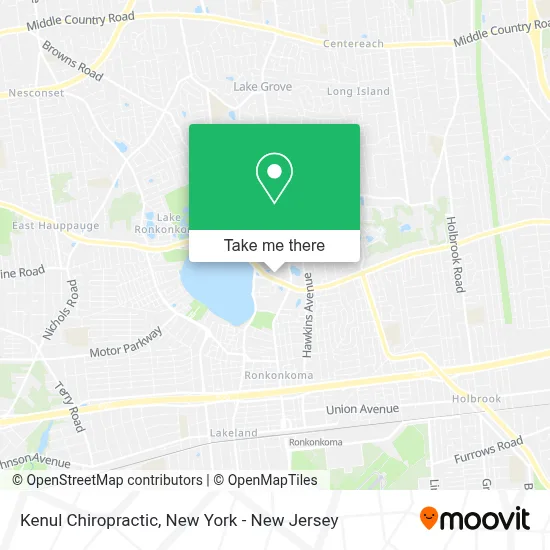 Kenul Chiropractic map