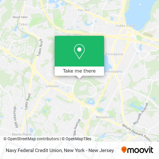 Navy Federal Credit Union map