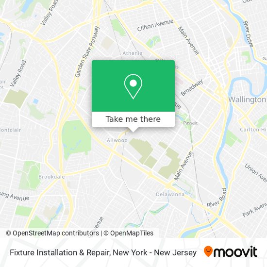 Fixture Installation & Repair map