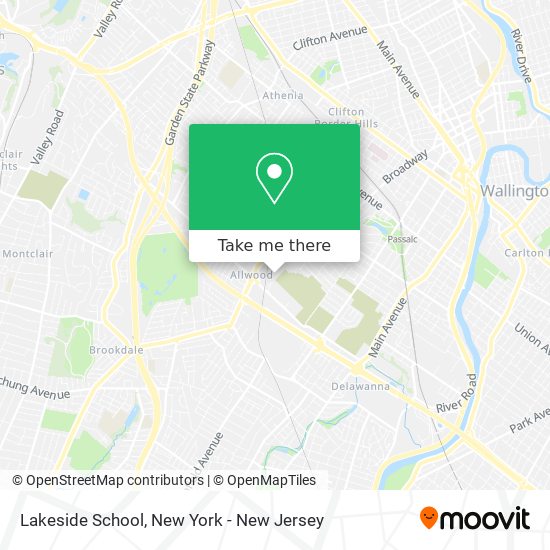 Mapa de Lakeside School