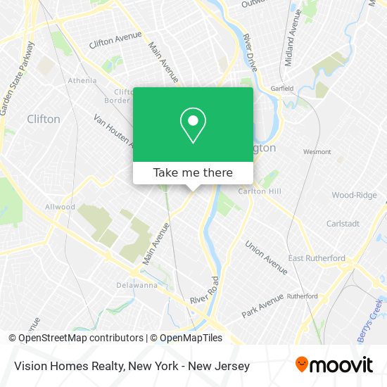 Mapa de Vision Homes Realty