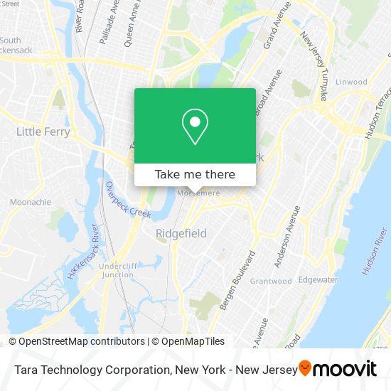 Mapa de Tara Technology Corporation