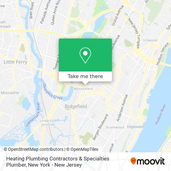 Mapa de Heating Plumbing Contractors & Specialties Plumber