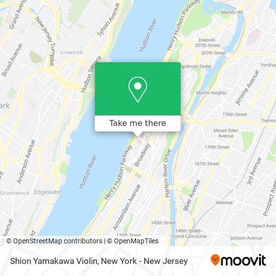 Mapa de Shion Yamakawa Violin