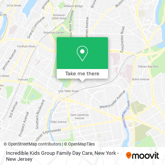 Incredible Kids Group Family Day Care map