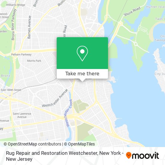 Rug Repair and Restoration Westchester map