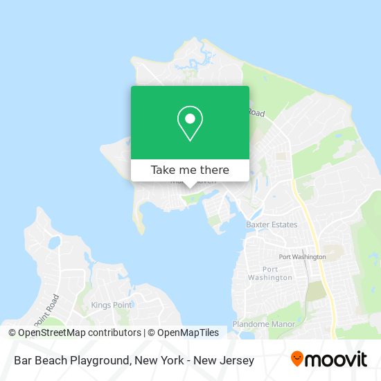Bar Beach Playground map