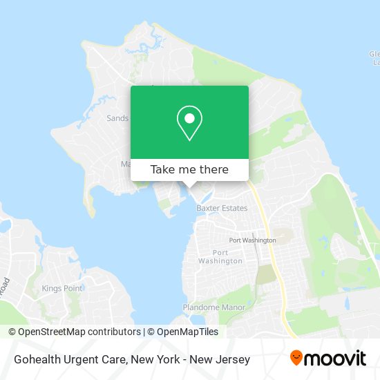 Gohealth Urgent Care map