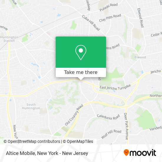 Altice Mobile map