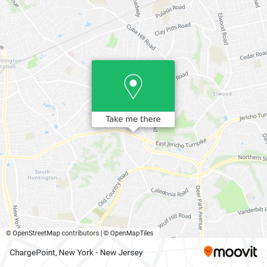 ChargePoint map