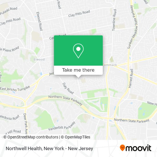 Northwell Health map