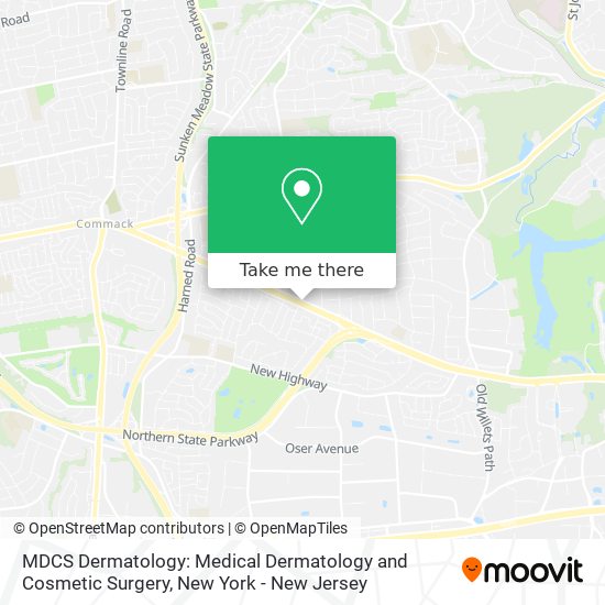 MDCS Dermatology: Medical Dermatology and Cosmetic Surgery map