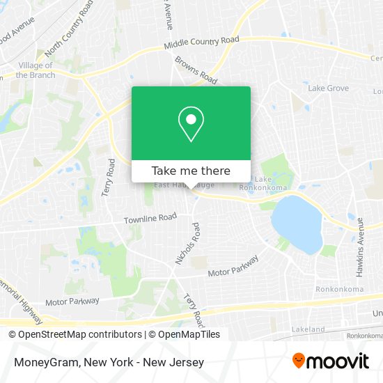 MoneyGram map