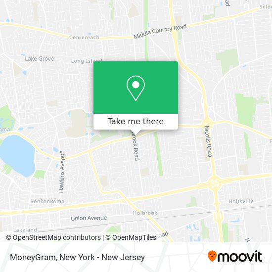 MoneyGram map