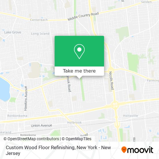 Custom Wood Floor Refinishing map