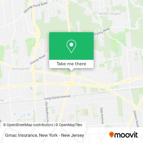 Gmac Insurance map