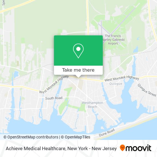 Achieve Medical Healthcare map