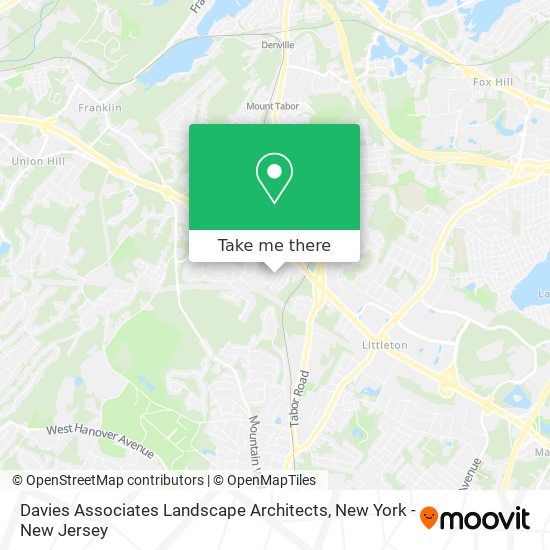 Davies Associates Landscape Architects map