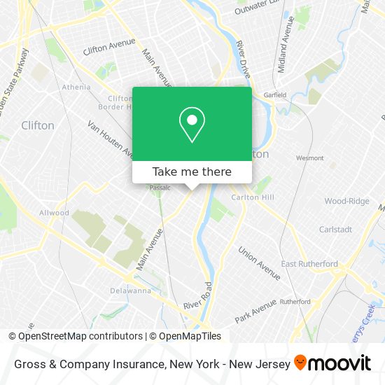 Gross & Company Insurance map