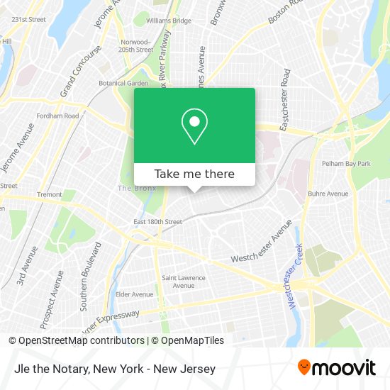 Jle the Notary map