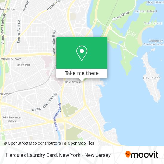 Hercules Laundry Card map