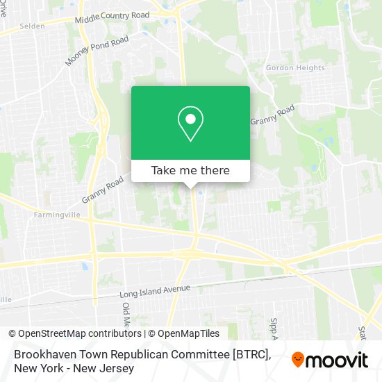 Brookhaven Town Republican Committee [BTRC] map