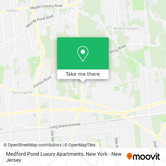 Medford Pond Luxury Apartments map