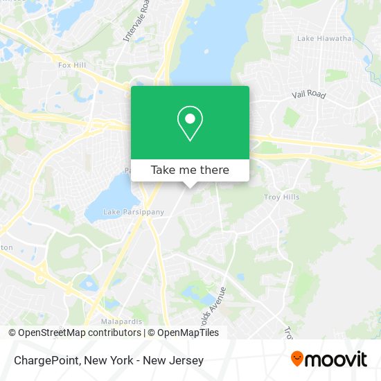 ChargePoint map