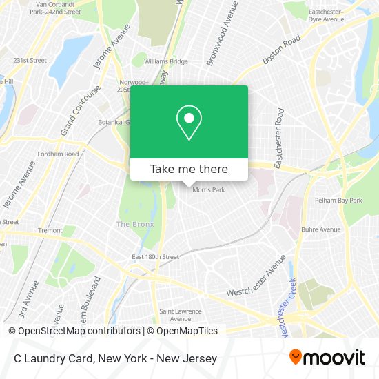 C Laundry Card map