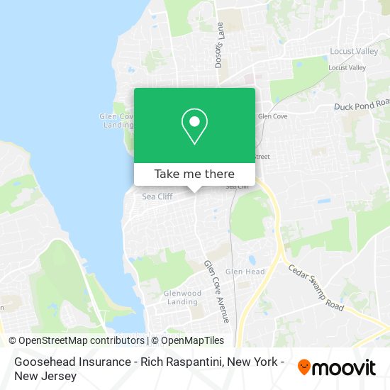 Goosehead Insurance - Rich Raspantini map