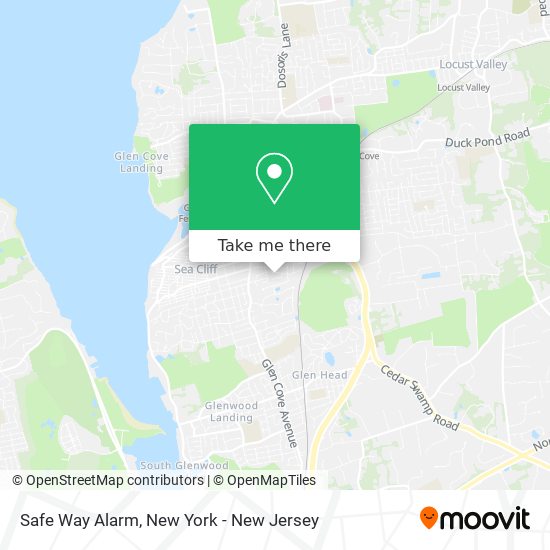 Safe Way Alarm map